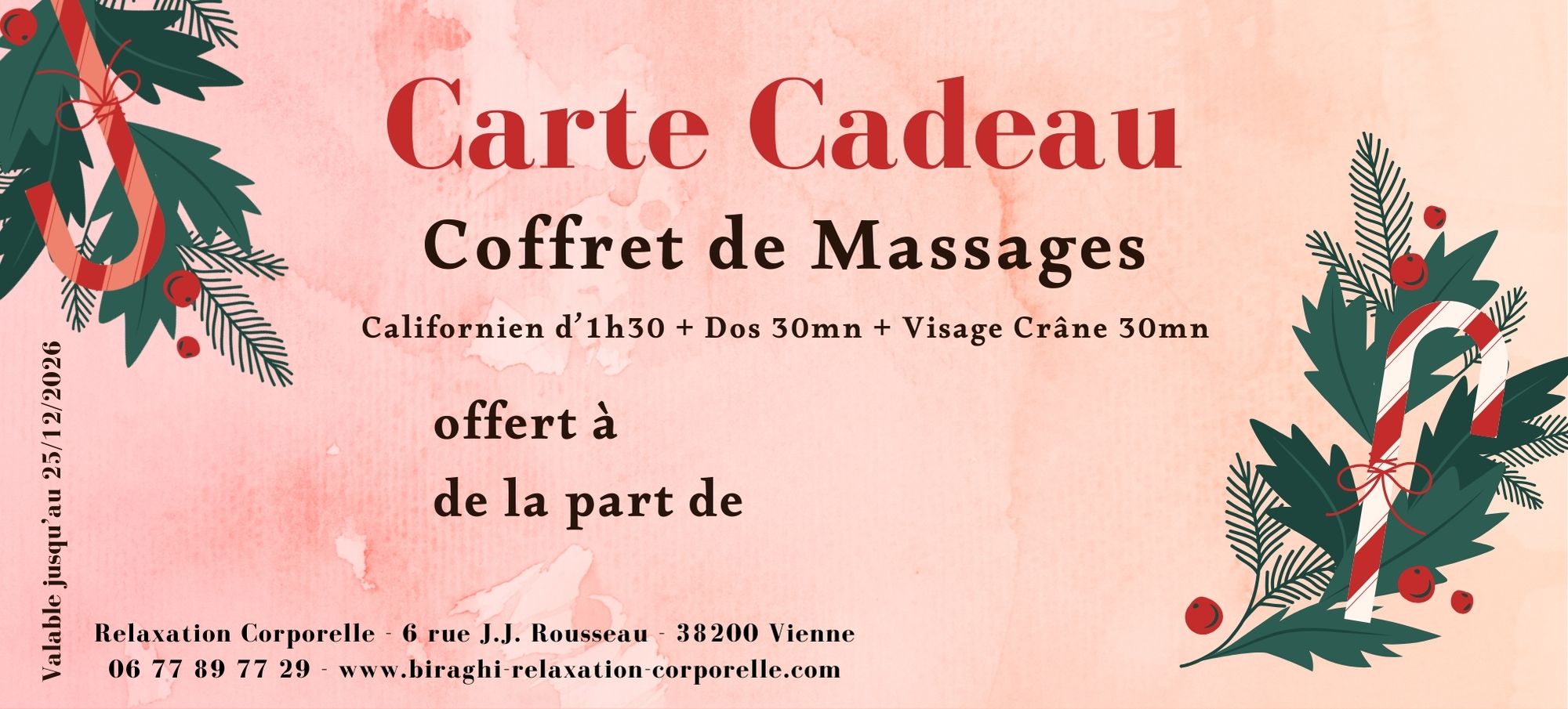 Coffret Cartes Cadeaux